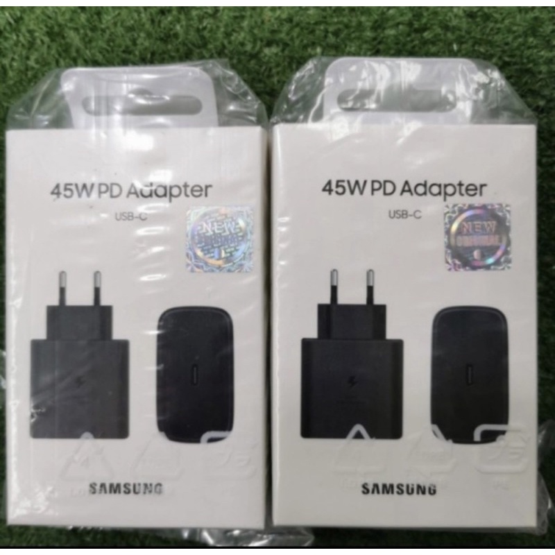 Adaptor Batok charger 45w samsung note 20/10 USB C super fast charging