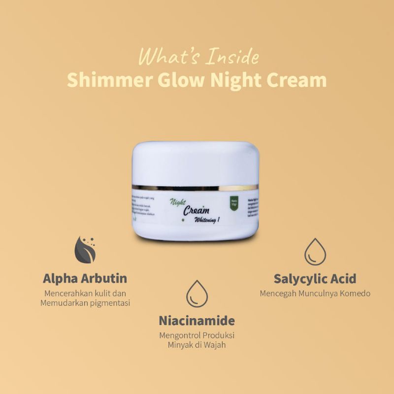 night cream whitening 1 /LM beauty care