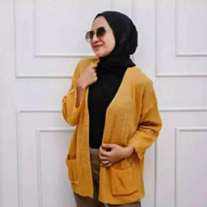 CARDIGAN LOOCY OVERSIZE SS004 / LOOCY CARDIGAN / CARDIGAN RAJUT MURAH OVERSIZE