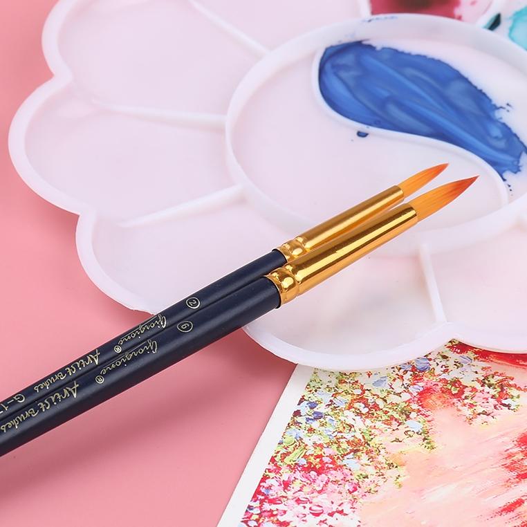 

(U2J9) ⭐️ Giorgione Paint Brush Set Kuas Lukis 3/4/5/6/7/10 Pcs Nylon //Trend@bagus