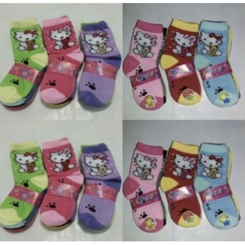 COD Kaos kaki anak bayi motif lucu karakter TK &amp; SD laki laki perempuan Random kaos kaki murah berkualitas
