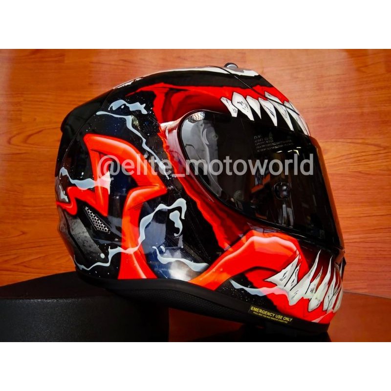 HJC RPHA 11 VENOM 2 MARVEL