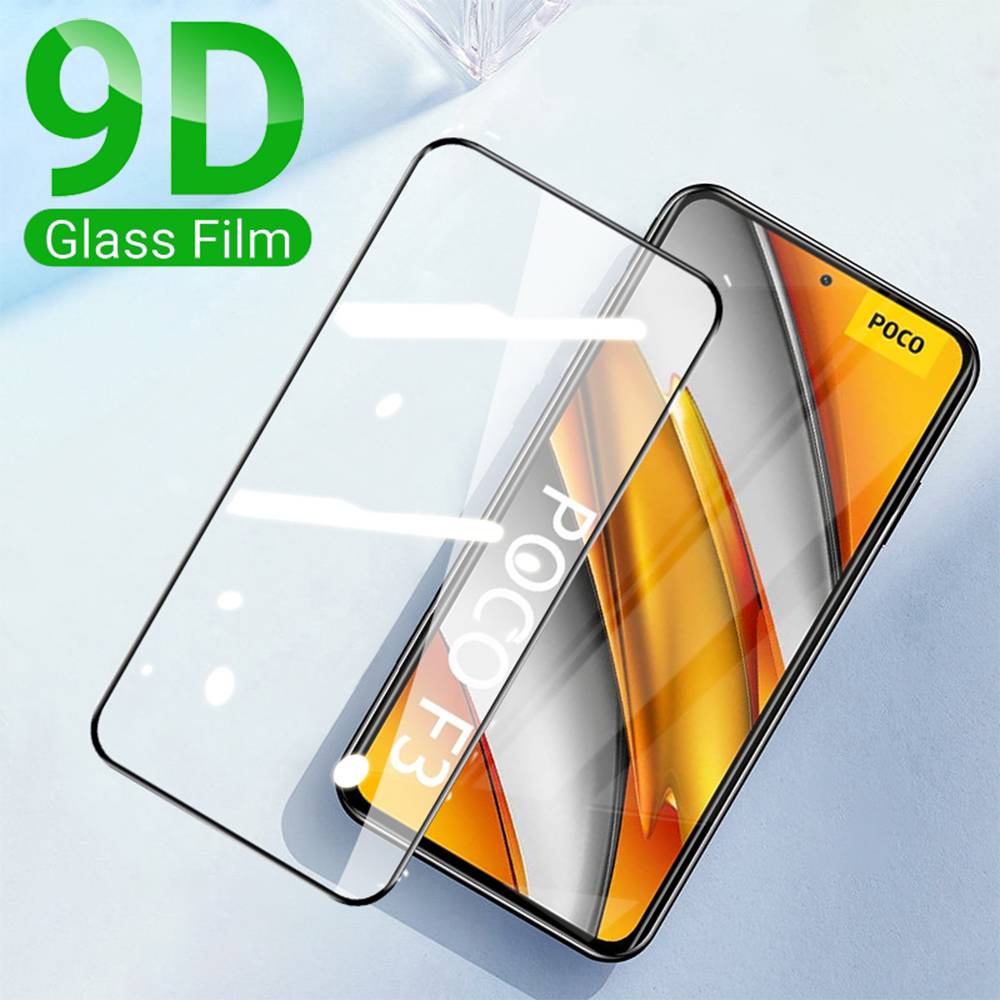 XIAOMI Redmi Note 10 4g 5g Pro POCO F3 M3 POCO X3 NFC / MiA1 Mi A1 4X Note 4 4X/ Note 5A Prime Full GLUE Tempered Glass