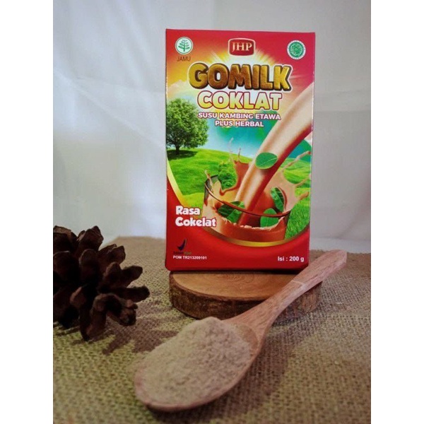 

GoMilk Susu kambing Etawa Plus Herbal (Coklat 200gr)