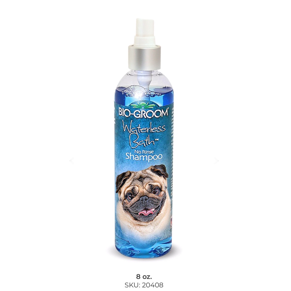 Bio-Groom Waterless Bath 236ml  Tearless No Rinse Shampoo Mandi Tanpa Air