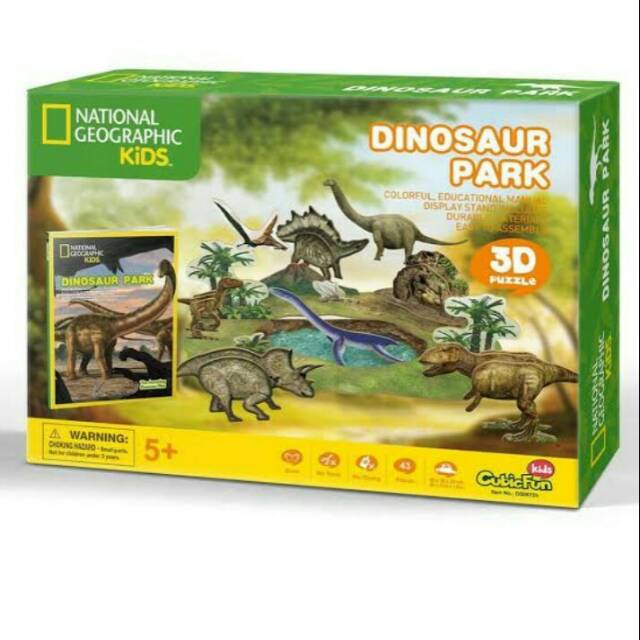 3D PUZZLE DINOSAUR PARK