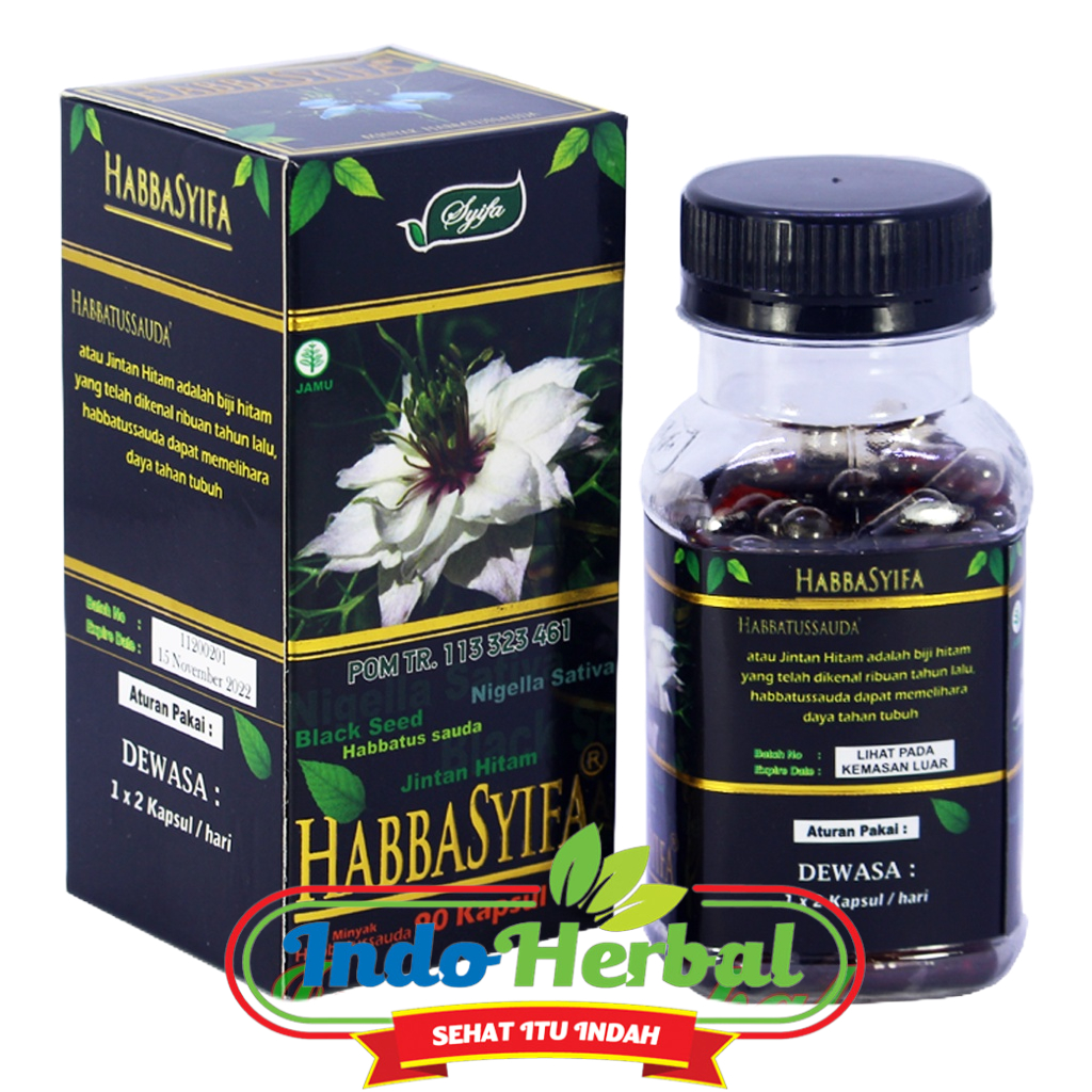 Habbasyifa Minyak Habbatussauda Black Seed Oil 90 Kapsul