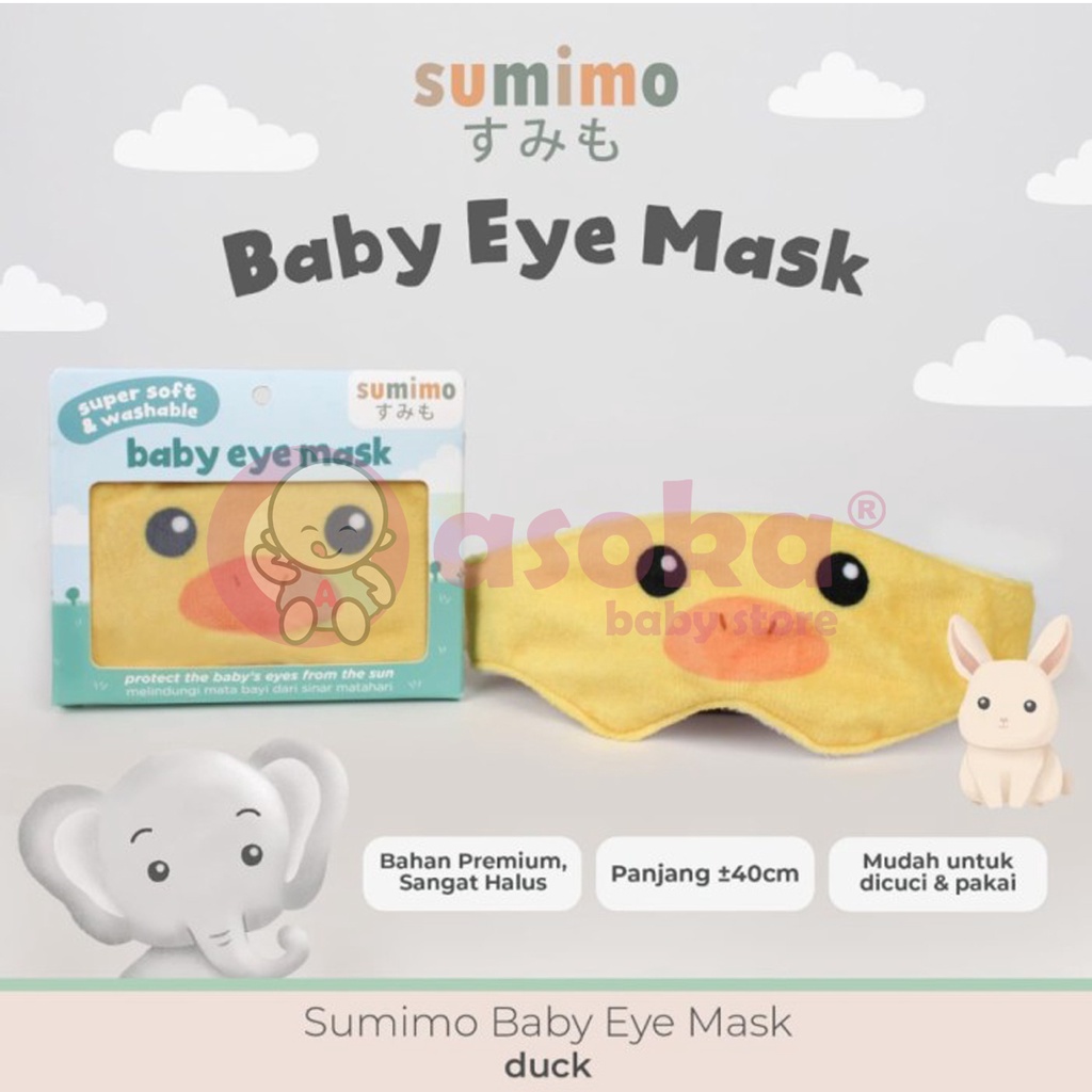 Sumimo Baby Eye Mask / Pelindung Mata Bayi ASOKA