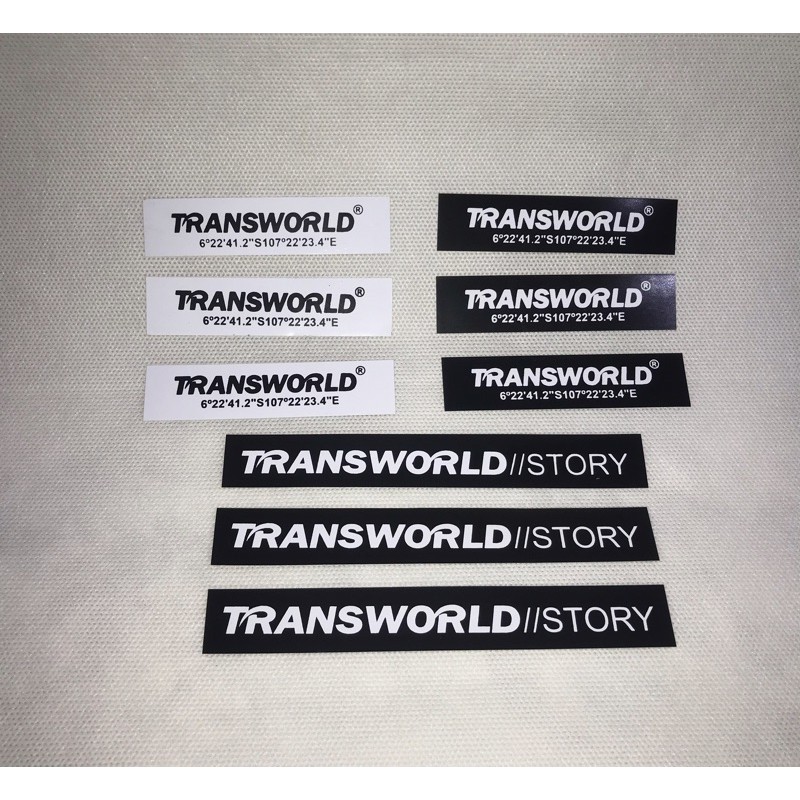 T SHIRT DISTRO - KAOS PRIA WANITA - TRANSWORLD - FUCK STORY BLACK