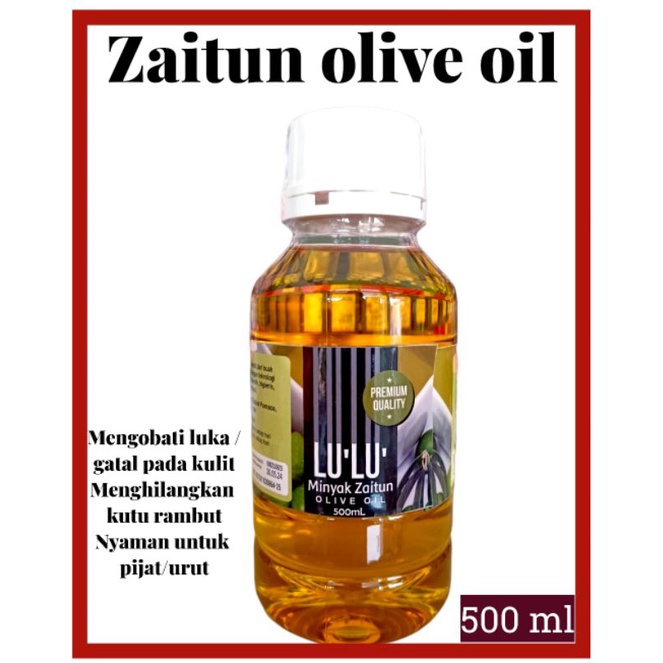 

Minyak Zaitun Pomace Lu'lu' Olive Oil 500ml