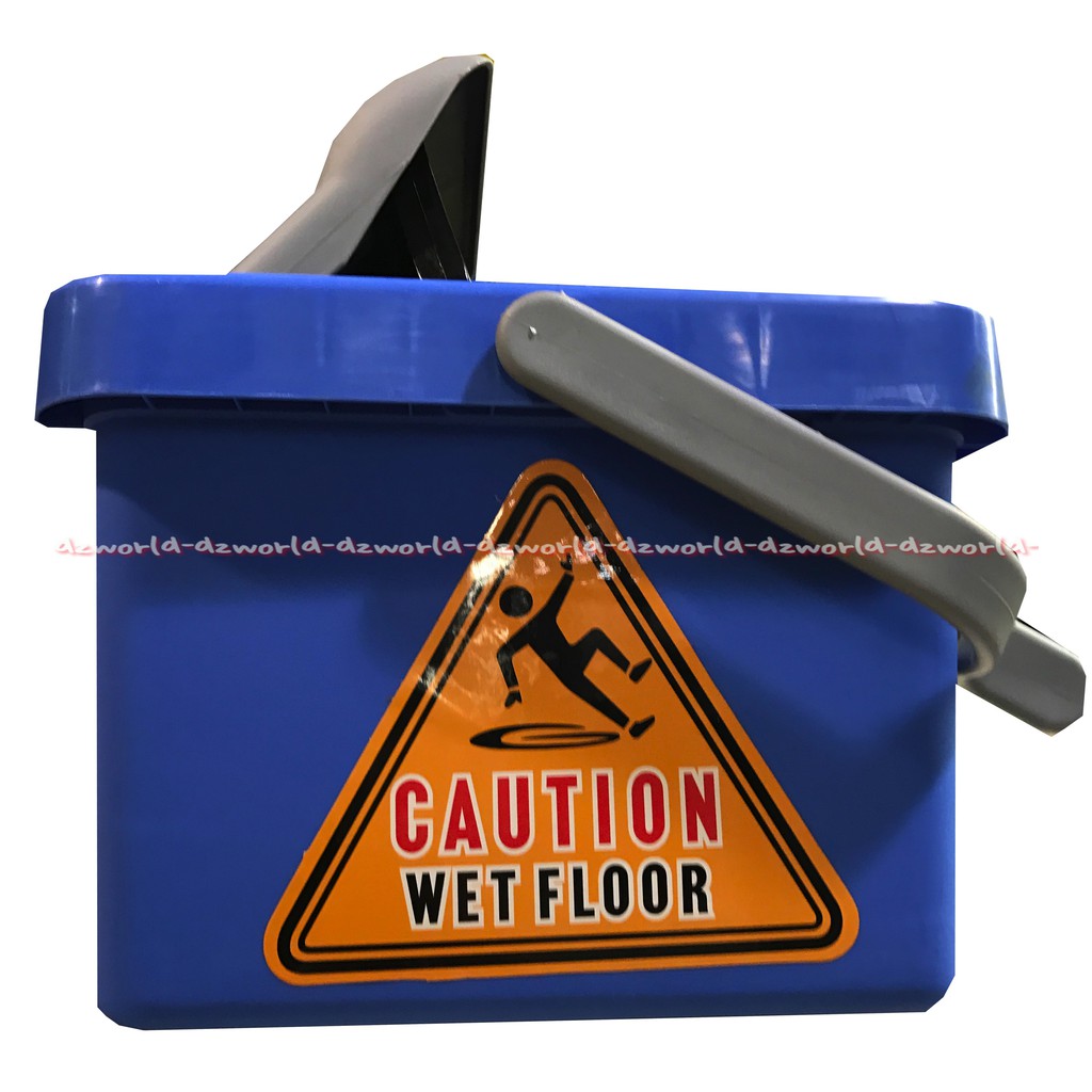 Bucket Wringer Hands Free Action Tempat Penampung Peralatan Pembersih Lantai