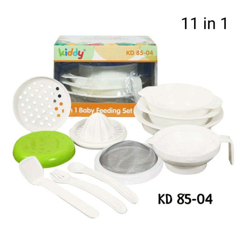 Food Maker KIDDY Multifungsi 12in1 | 11in1 | 7in1 BPA Free | Alat Penghalus Makanan Bayi | Alat MPASI Bayi
