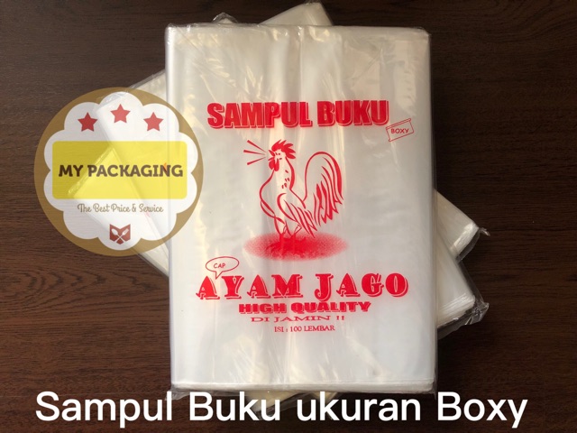 Sampul plastik kwarto - boxy / Sampul buku ukuran quarto / boxi