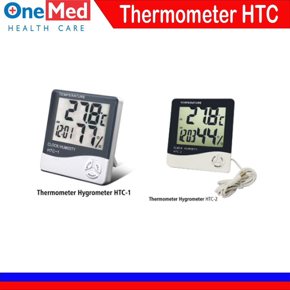 Thermometer Digital Hygrometer HTC1 HTC2 OneMed