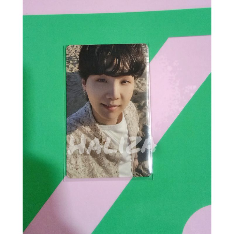 OFFICIAL BTS PHOTOCARD RM SUGA BUTTER