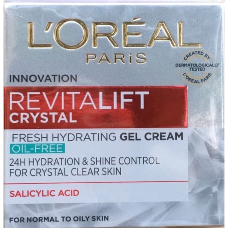 OliveShop ❤️ Loreal Revitalift Crystal Hydrating Gel Cream 50ml 15ml