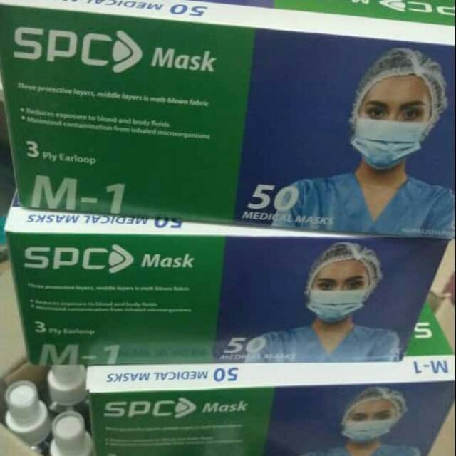 Masker SPC original, masker bedah, mencegah bakteri