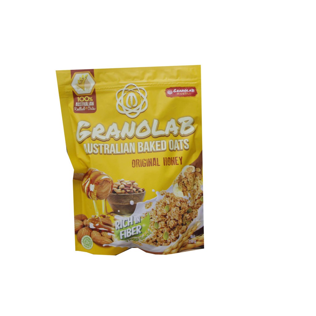 

GRANOLAB AUSTRALIAN BAKED OATS ORIGINAL HONEY 210G