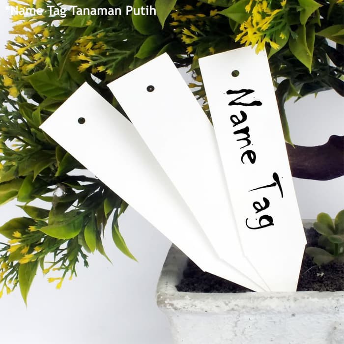 

Label Tanaman Name Tag ID Plant Hidroponik Plastik Isi 10 Pcs - LT02