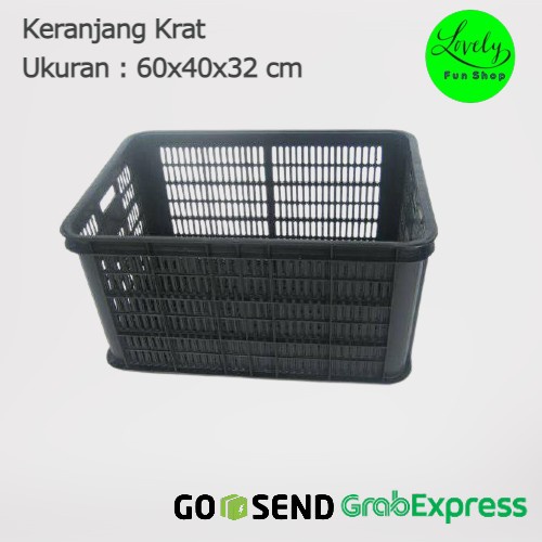 Keranjang Krat / Industri / Ikan / Kotak Serbaguna / Container