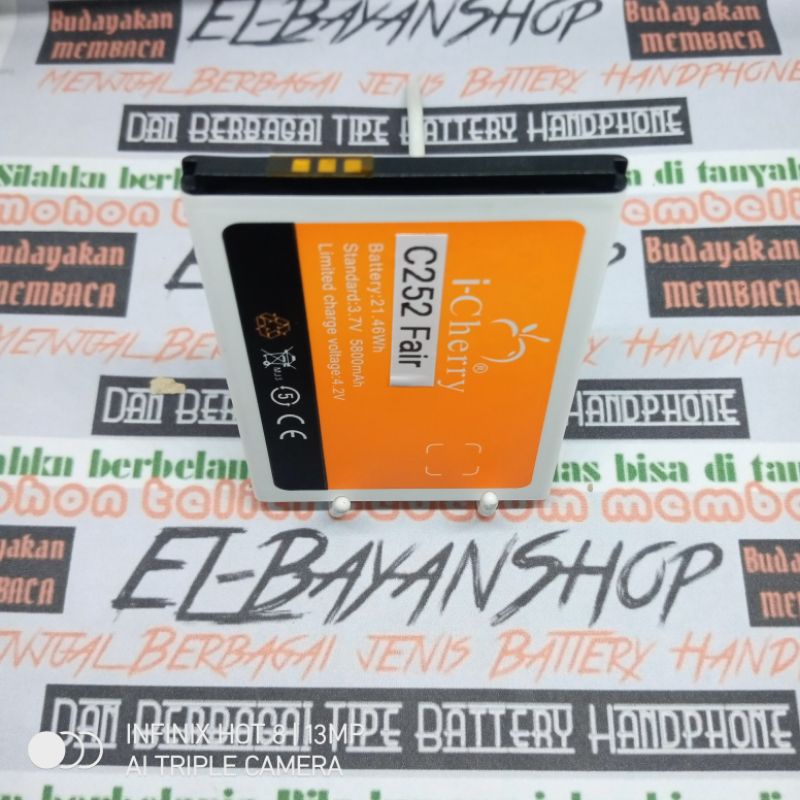 Batrai i Cherry C252 Flair Batre icherry c 252 fair Baterai Battery