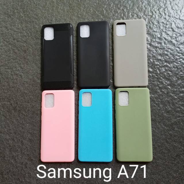 Case Samsung A71 . A51 . A01 . A01 core . A750 A7 2018 . A950 A9 2018 . A2 core . A6S soft softcase