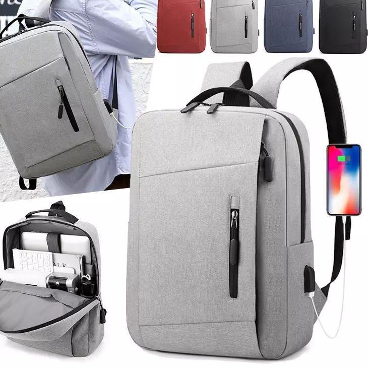 Sedang Diskon JS_DISTRO Klub New Arrival - Tas Ransel Laptop IAC Backpack Up to 14 inch - Tas Pria Tas Wanita Dayp