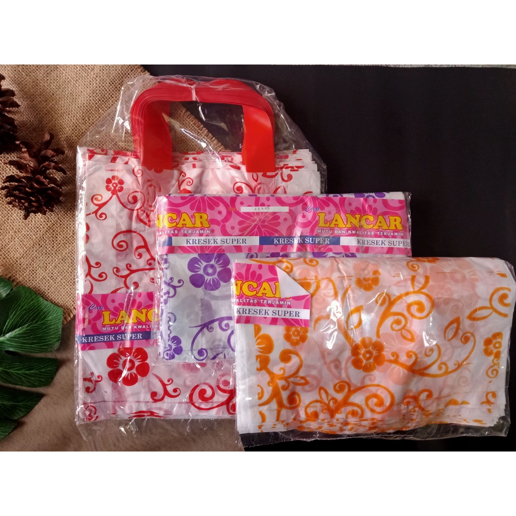 Softhandle Batik 23 / Shopping Bag Souvenir Kantong Plastik Batik 23x25