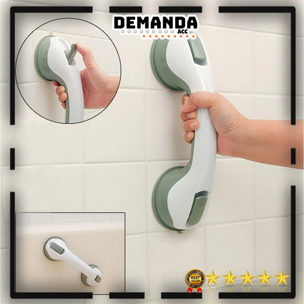 Pegangan Tangan Kamar Mandi Handle Suction Bathtub Portable Anti Licin Helping Handle Untuk Orang Tua Atau Disabilitas