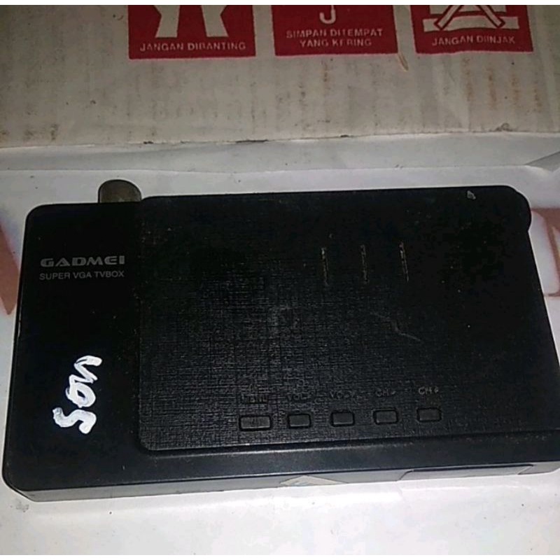 Gadmei combo TV tuner ALAT penyambung STB 1ND1H0M3 B860 ke MONITOR KOMPUTER dual antena UHF dan inte