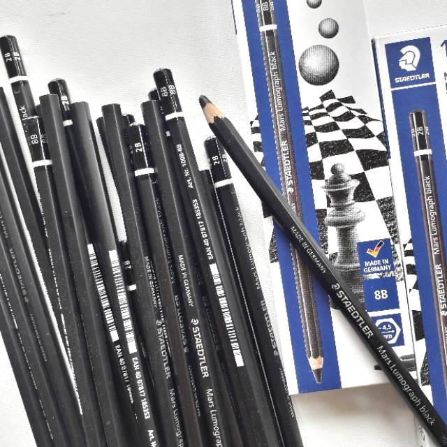 Pensil Gambar - Pensil Staedtler Black - Pensil Stedler Black