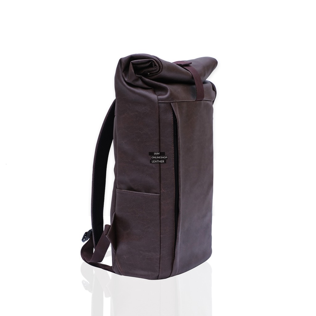 Tas Laptop 13&quot;-16&quot; inch Ransel Rolltop 18 Liter Backpack Travel Pria dan Wanita Garansi