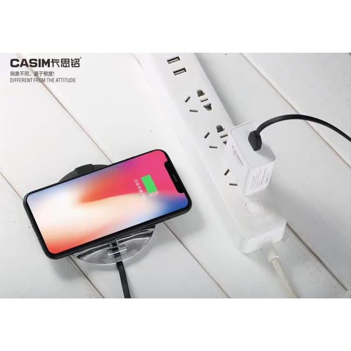 Charger Wireles Support Buat Hp Spesifikasi Tinggi Iphone Samsung