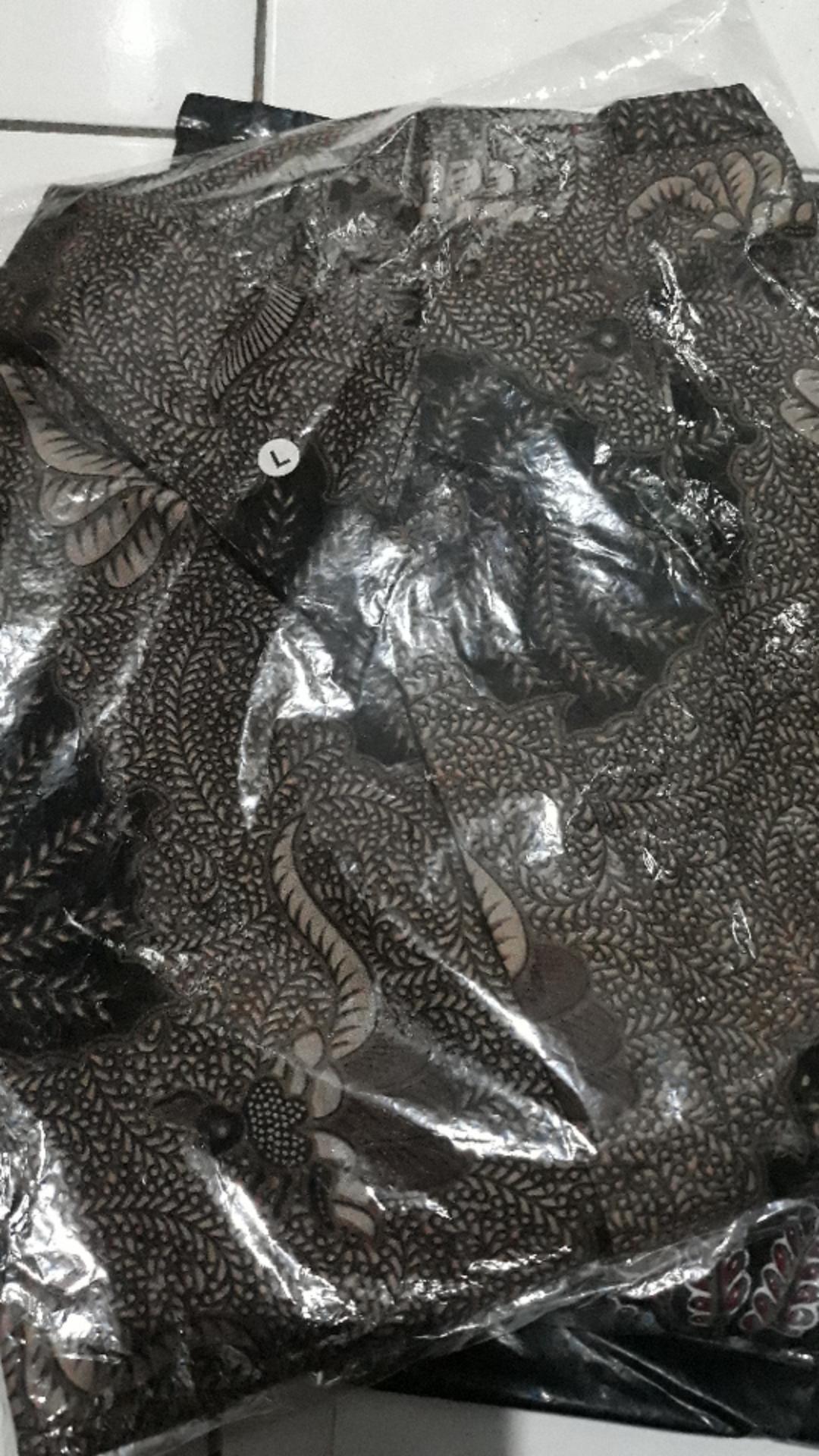 Bswart Batik Hrb026 Kenongo Hem Pendek Padi Pekalongan