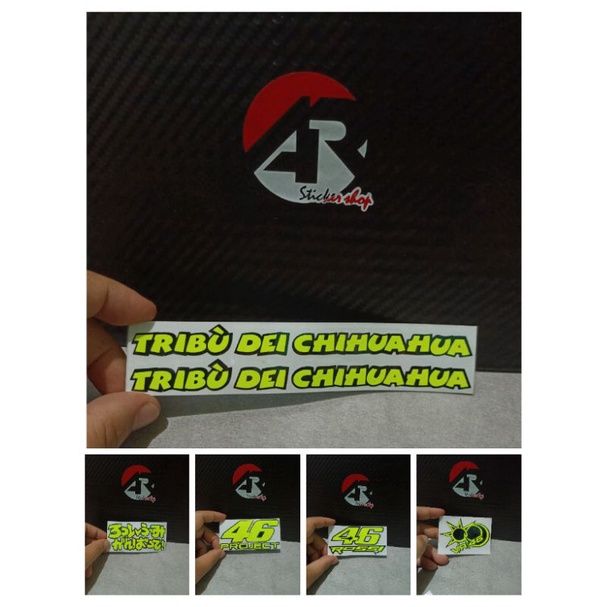 Sticker helm TRIBU DEI CHIHUHUA VR 46 cutting