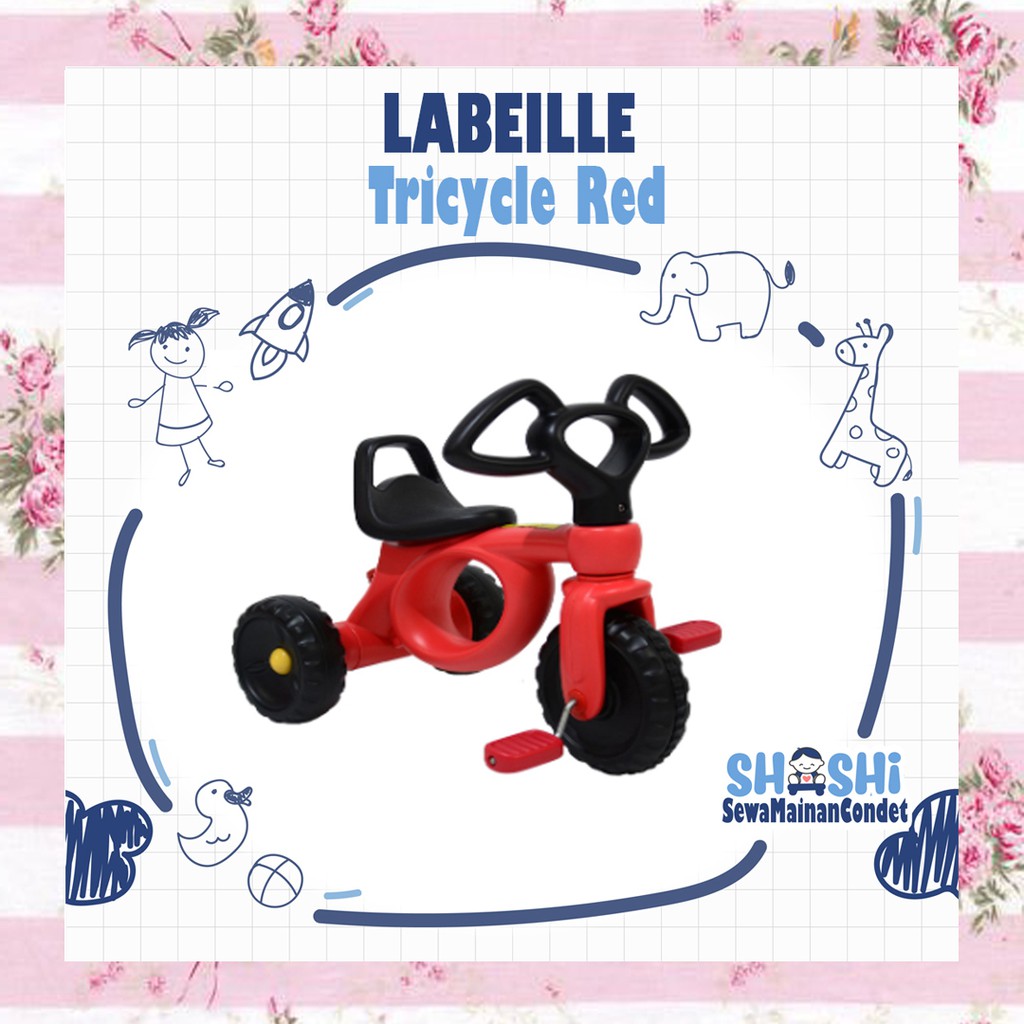 Sewa  Labeille Tricycle Red