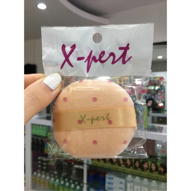 X-pert Spons Bedak Tabur Bulat Besar