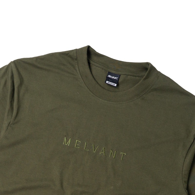 MTS ABRAHAM ARMY GREEN - MELVANT TSHIRT LAKI LAKI