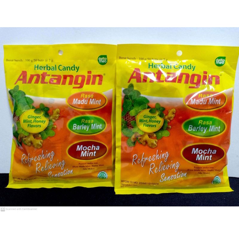 

Permen Antangin isi 50 biji / 100gr