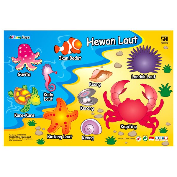 Puzzle Seri Hewan Laut
