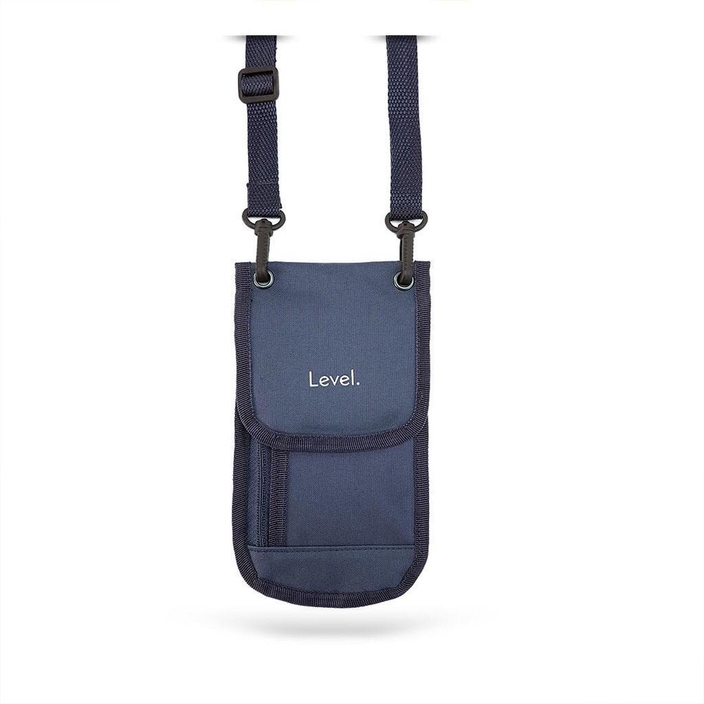 New Hanging Wallet L E V E L.TM  Dompet Gantung tali Layard Untuk HP Ada Mika Transparant Di Belakang