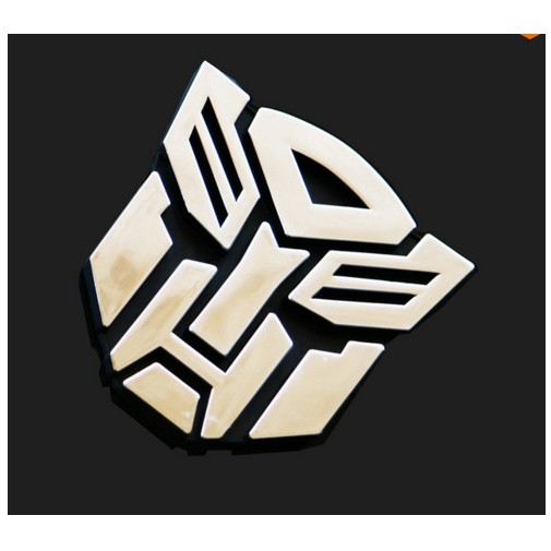 Emblem Transformers autobot 8 cm x 8cm