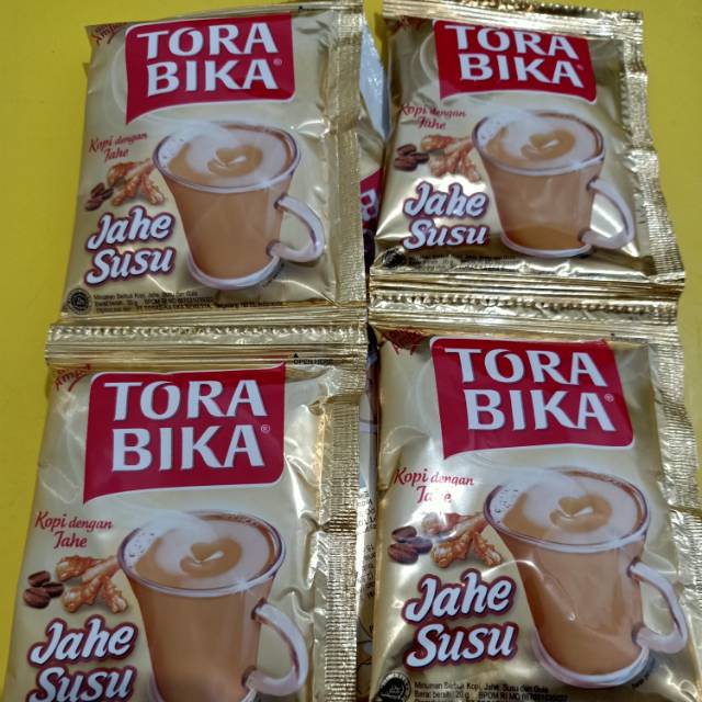 

Torabika jahe susu per renceng isi 10 pcs