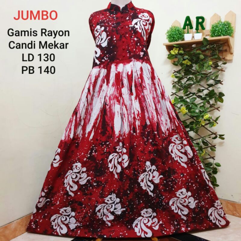 Gamis rayon Candi Mekar
