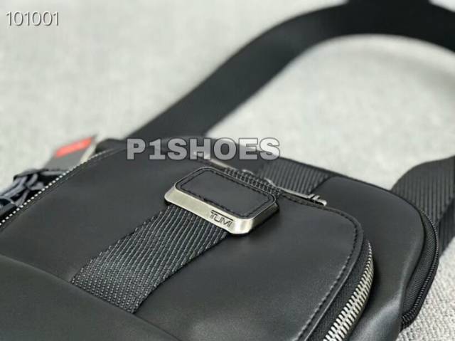 Tumi alpha bravo barksdale crossbody leather mirror quality 1:1 tas selempang small bag kulit asli