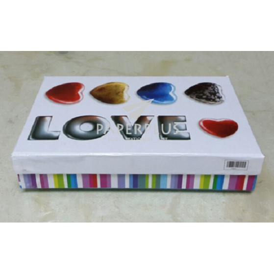 

Kotak Kado / Kotak Hadiah / Gift Box Persegi Panjang Love Batu