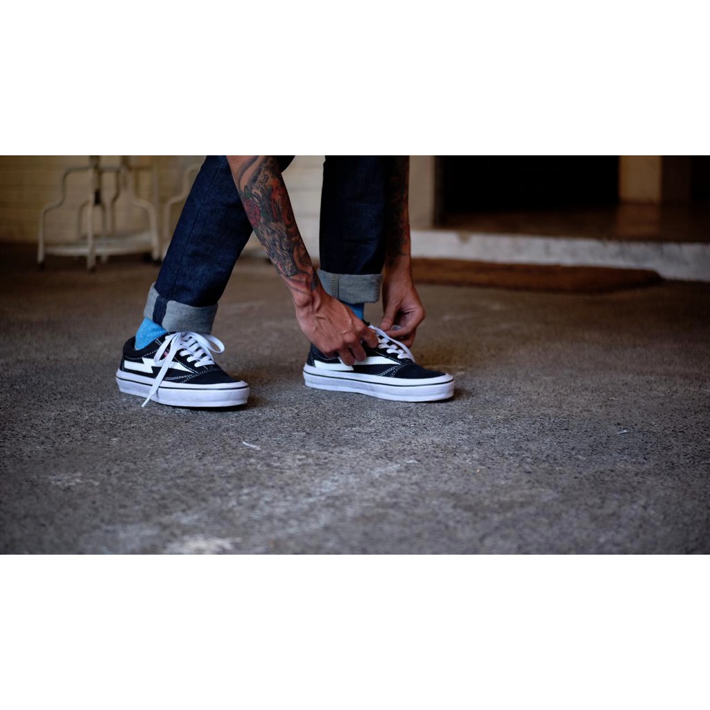 Sneakers Kenzue Sepatu Brand Lokal Handmade Casual Kets Skate Campus Shopee Indonesia