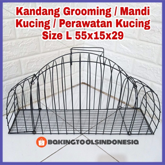 ✔COD✔ Kandang Grooming / Mandi Kucing / Perawatan Kucing / Kandang Tamasya