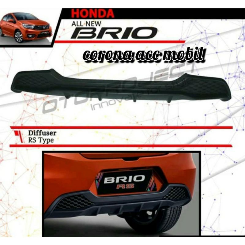 Diffuser mobil honda all new brio