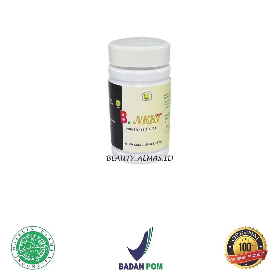 Bnekt NASA 60 kapsul - BNEKT (Untuk Kesehatan Paru Paru)